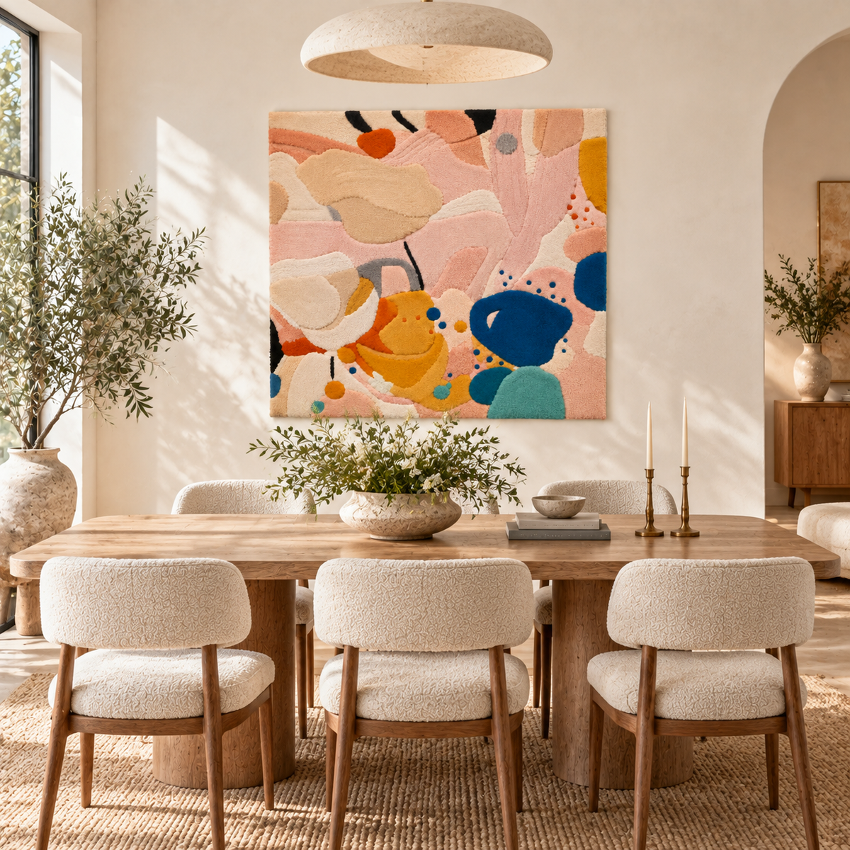 Apricot Cloud Gathering — room setting 2