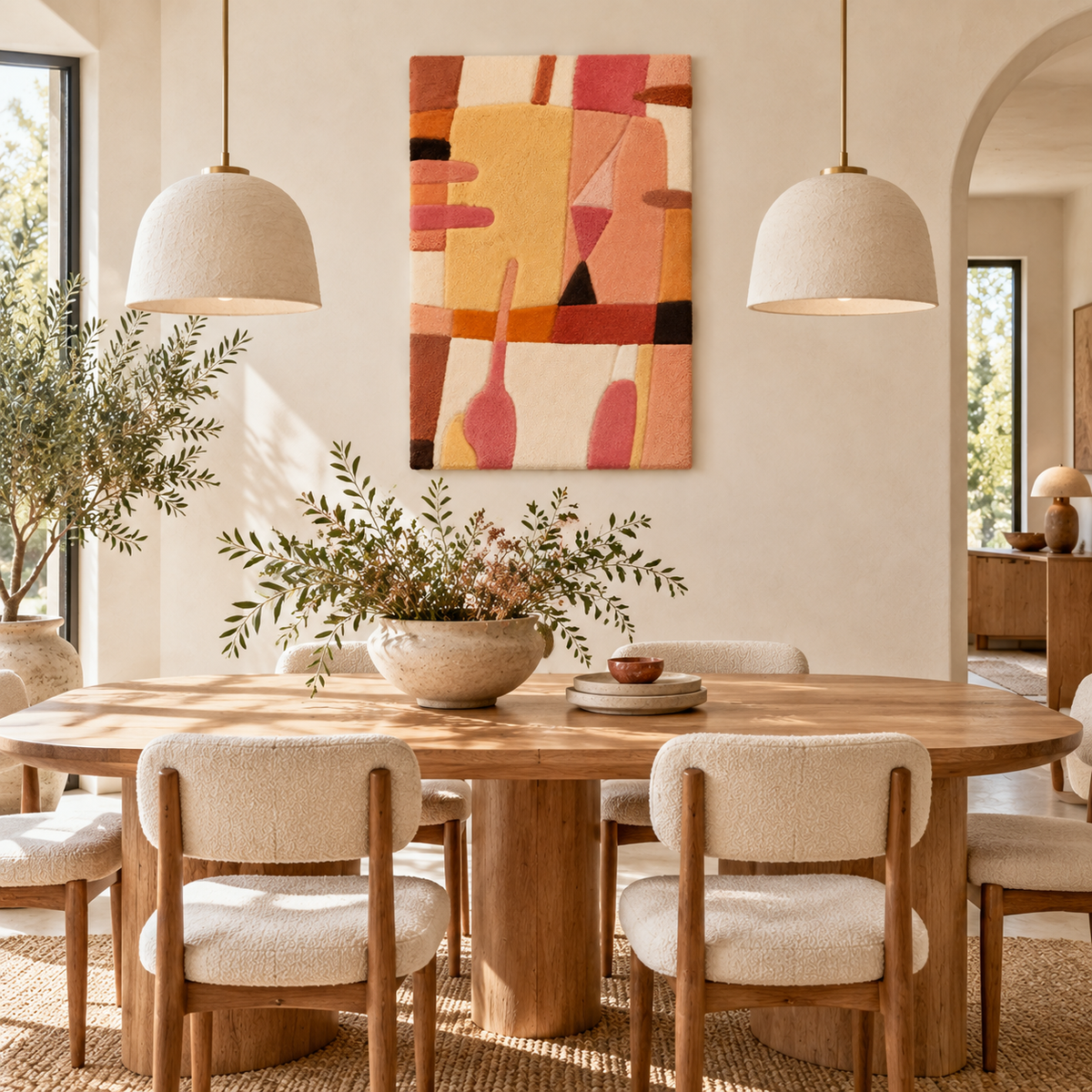 Apricot Geometry Study — room setting 3