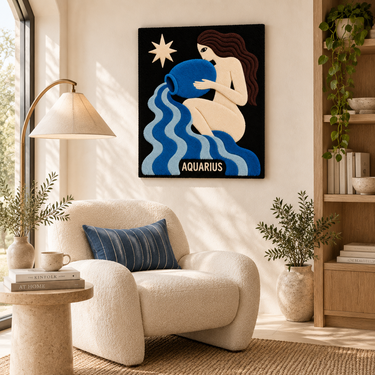 Aquarius Water Bearer — room setting 3