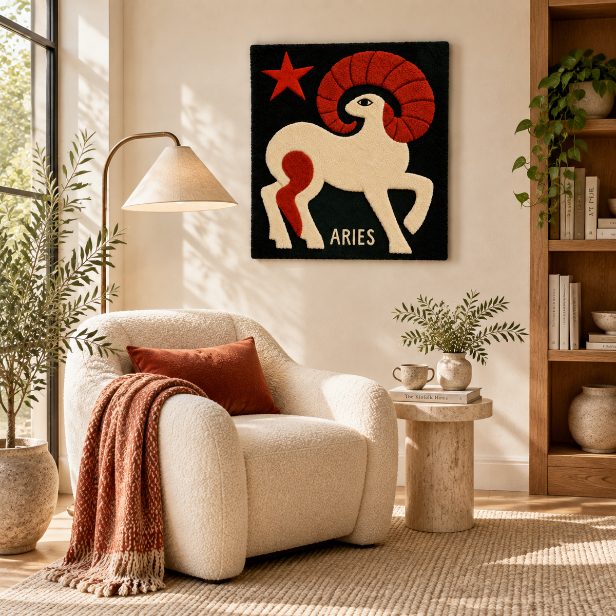 Aries Scarlet Spiral — room setting 3