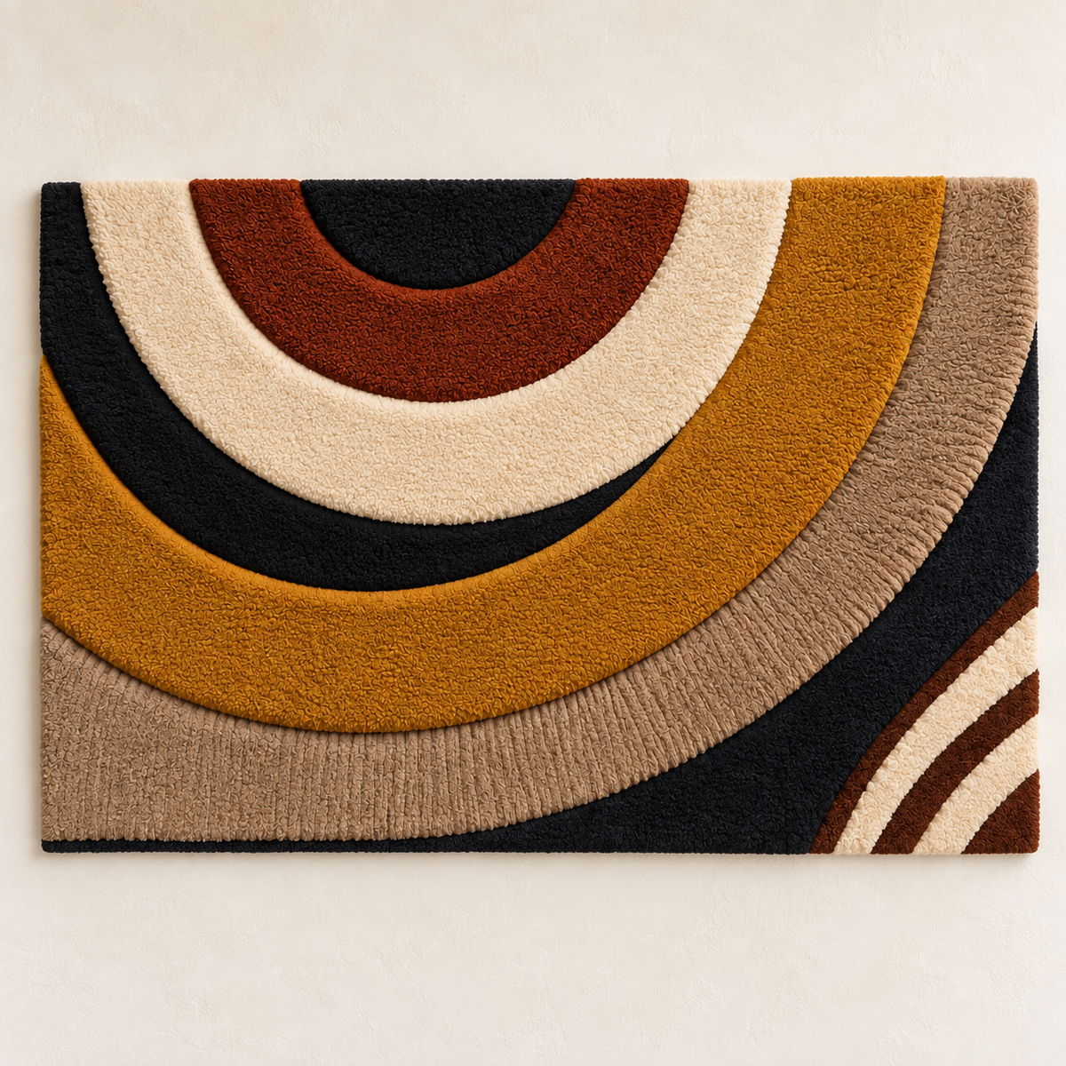 Hewn Earth Autumn Arc Cascade wall art featuring warm autumn tones and flowing design, perfect for seasonal home decor.
