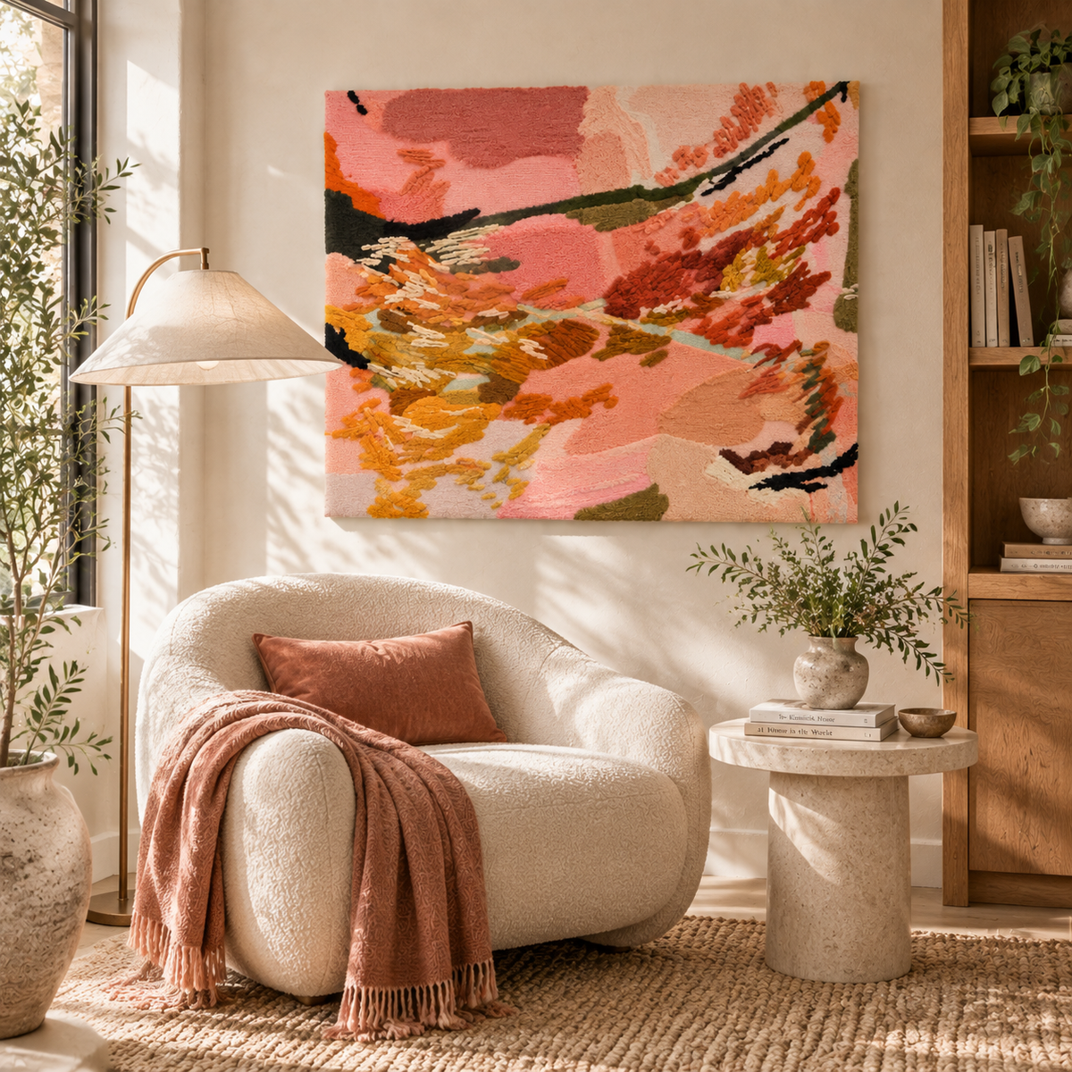 Autumn Canopy Glow — room setting 1