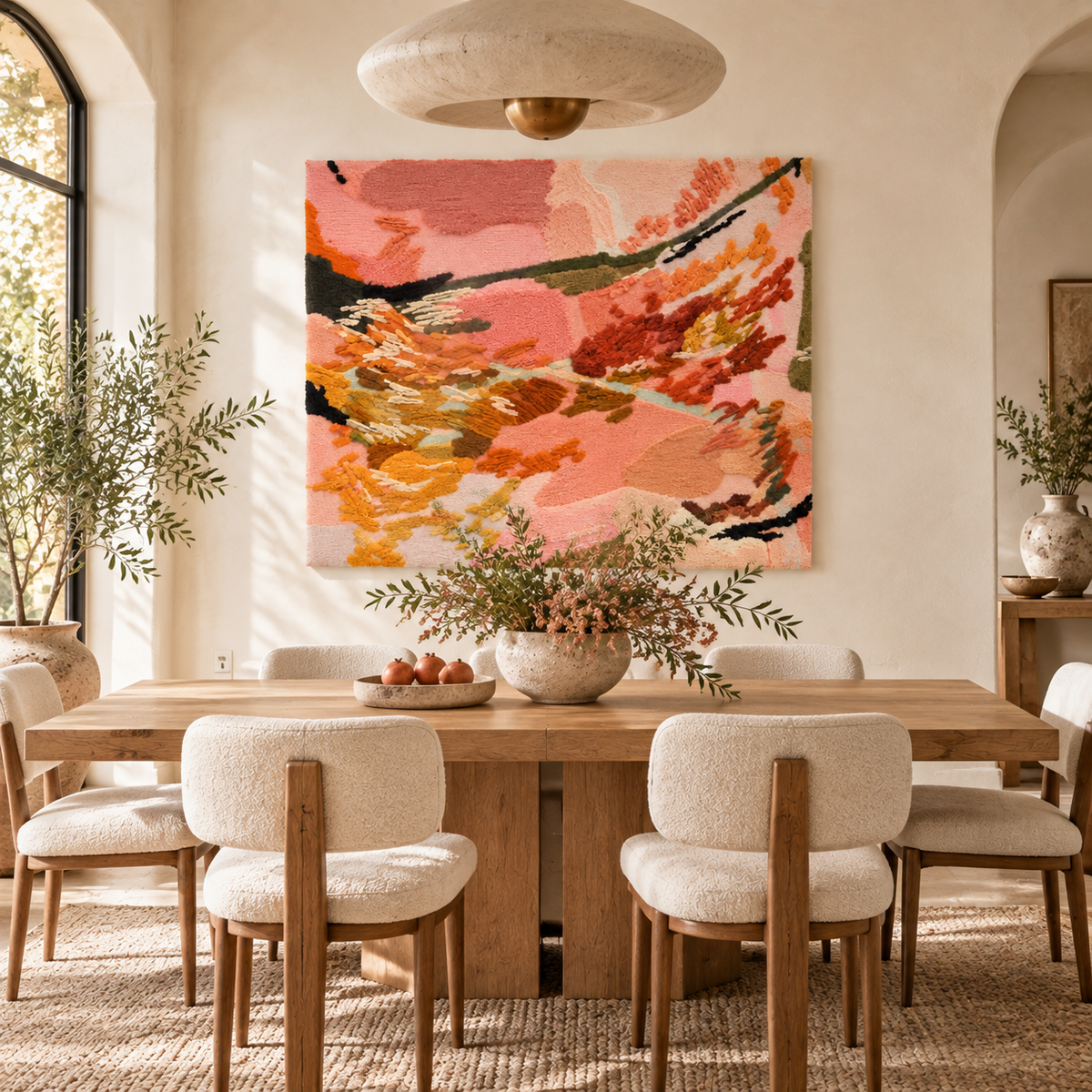 Autumn Canopy Glow — room setting 2