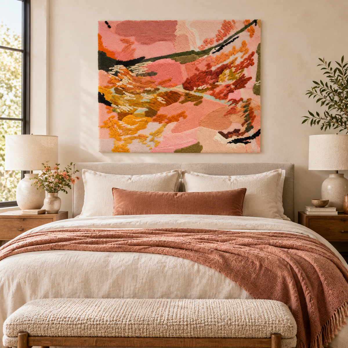 Autumn Canopy Glow — room setting 3