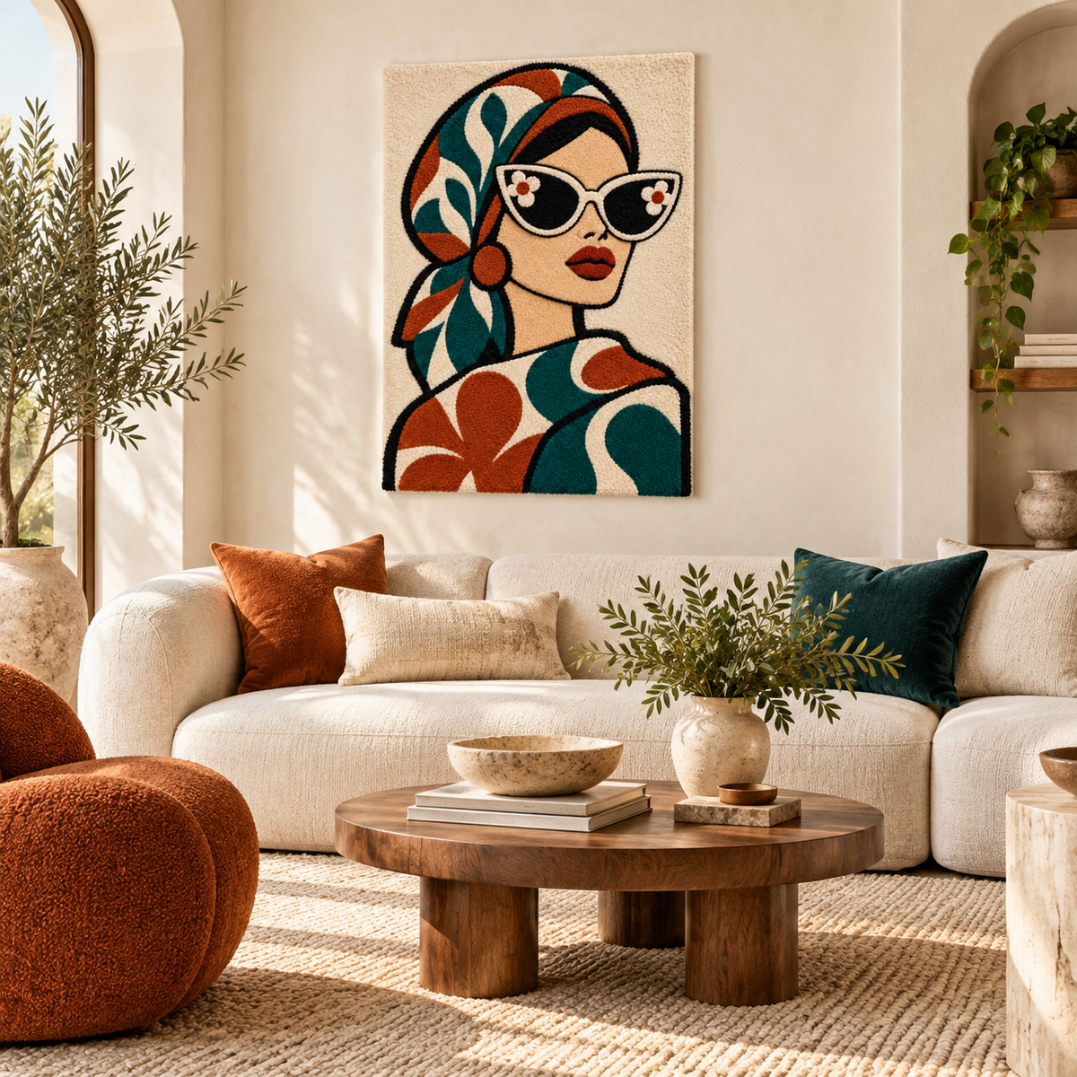 Autumn Cat-Eye Muse — front-facing room scene [room-front]