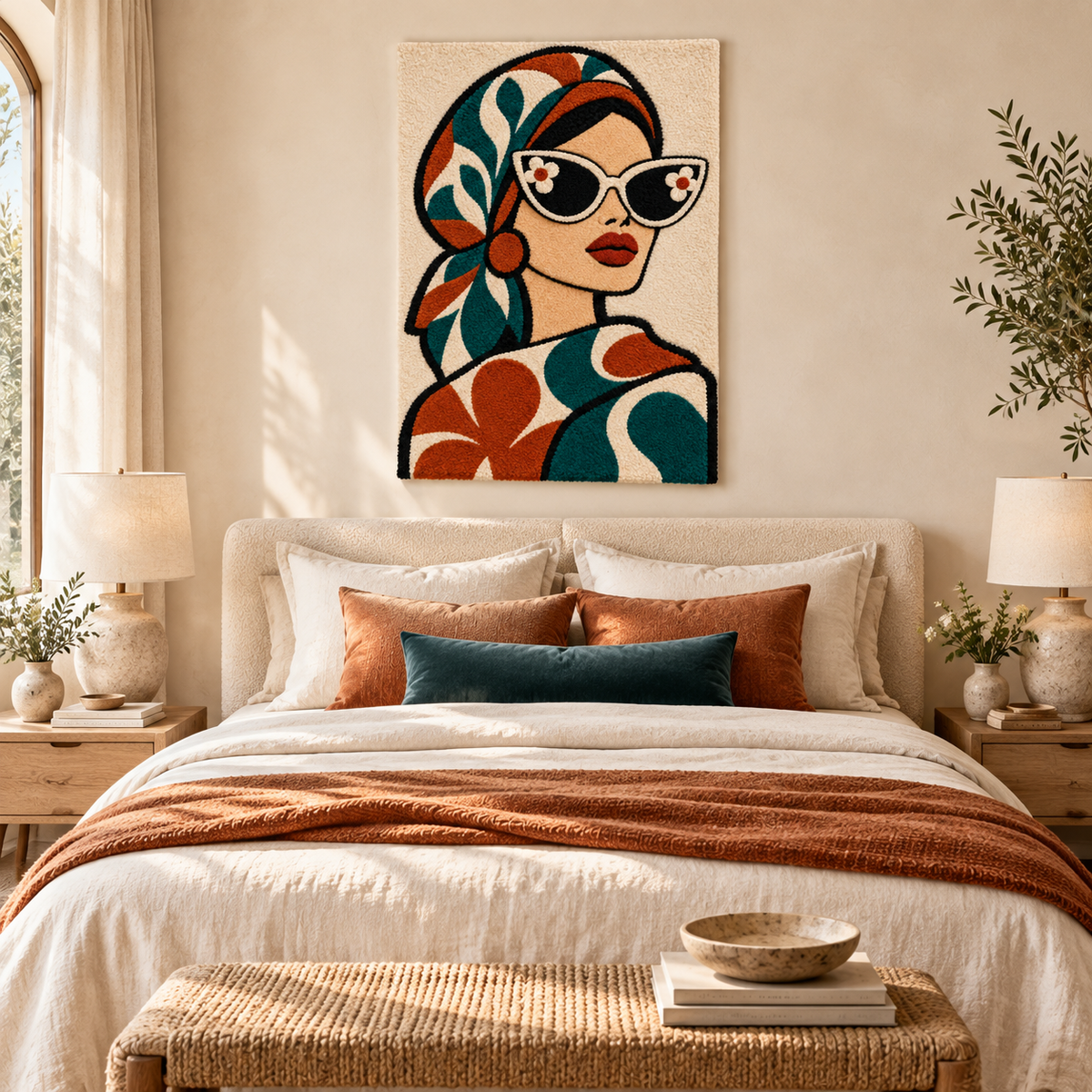 Autumn Cat-Eye Muse — room setting 1