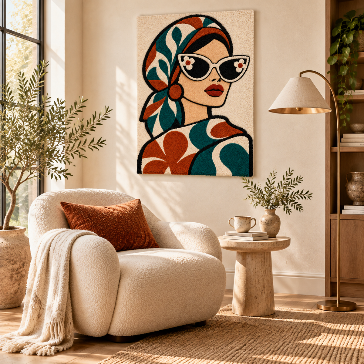Autumn Cat-Eye Muse — room setting 3