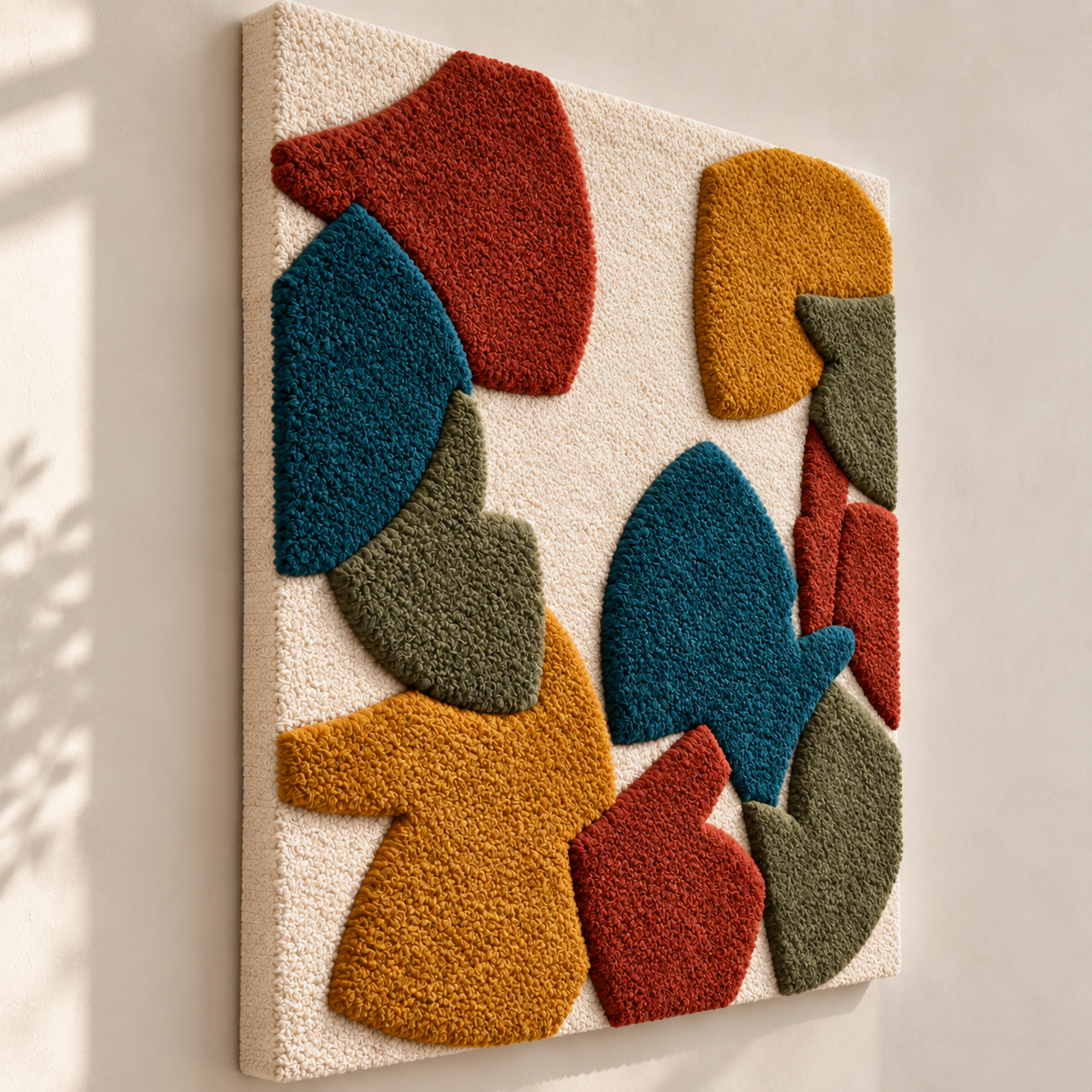Autumn Color Gathering — angled relief view
