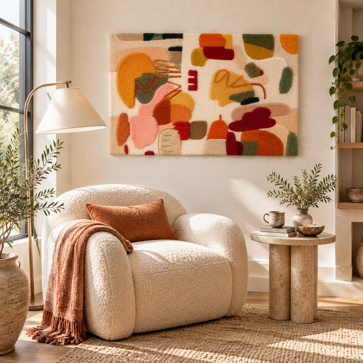 Autumn Gesture Study — room setting 1