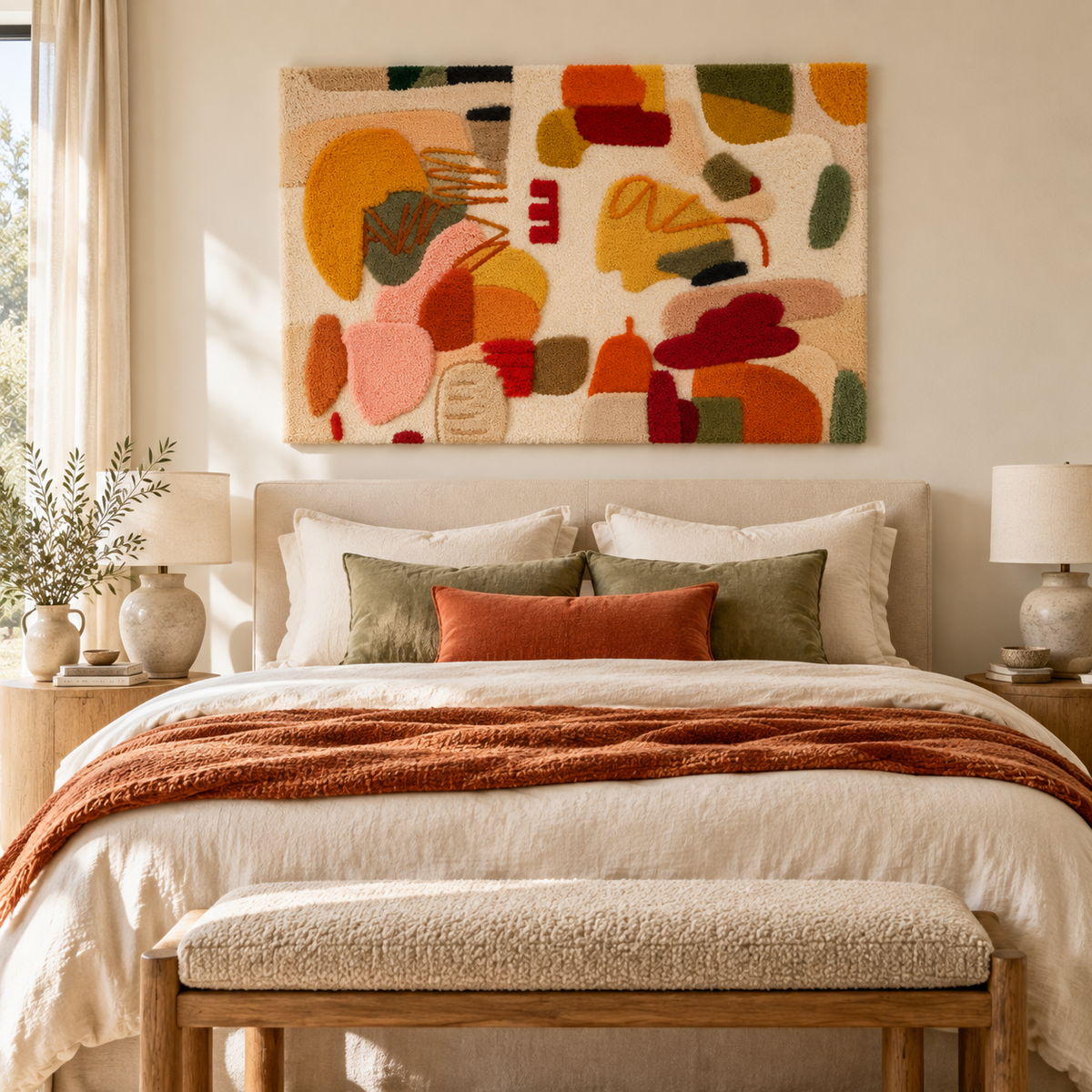 Autumn Gesture Study — room setting 3