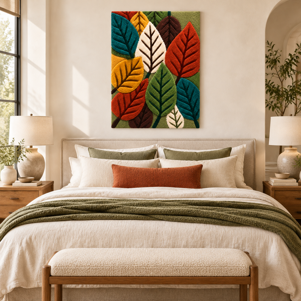 Autumn Leaf Chorus — room setting 2