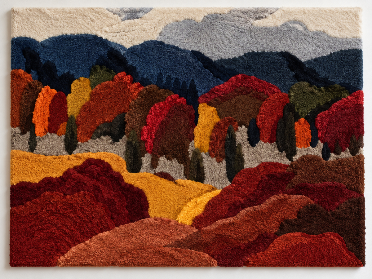 Autumn Mountain Grove by Hewn Earth Studio — additional product view