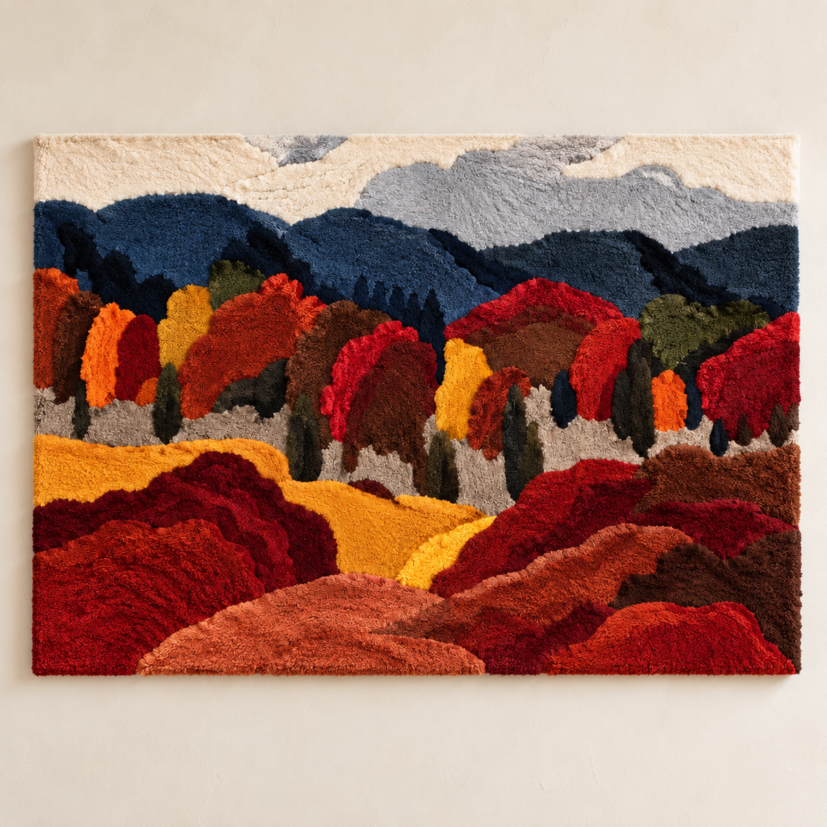 Autumn Mountain Grove by Hewn Earth Studio