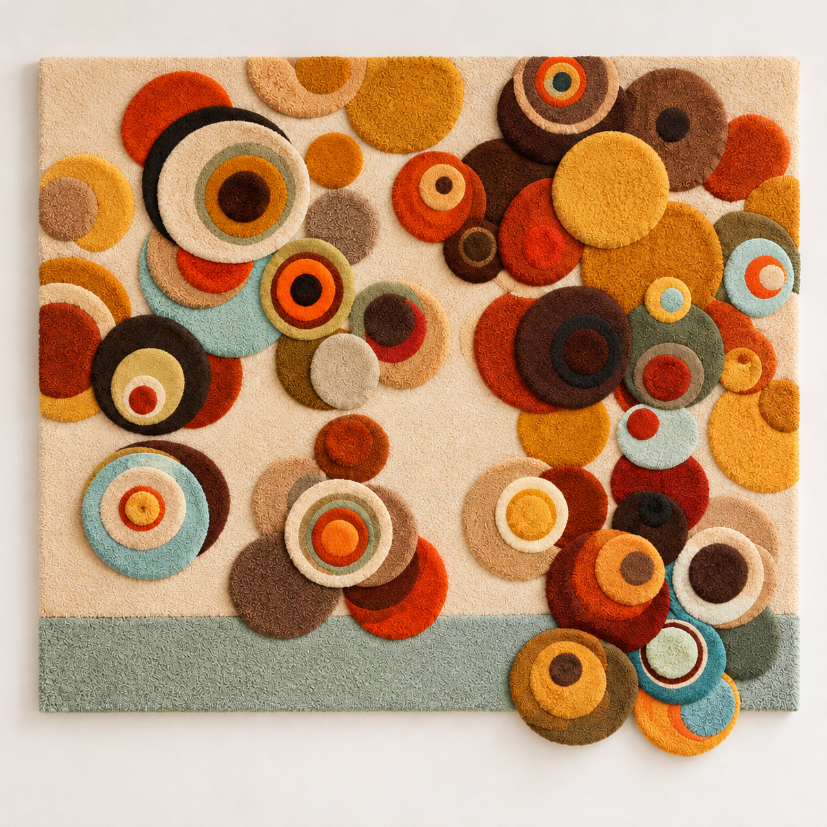 Autumn Orbit Collage by Hewn Earth Studio — front product view [product-light]