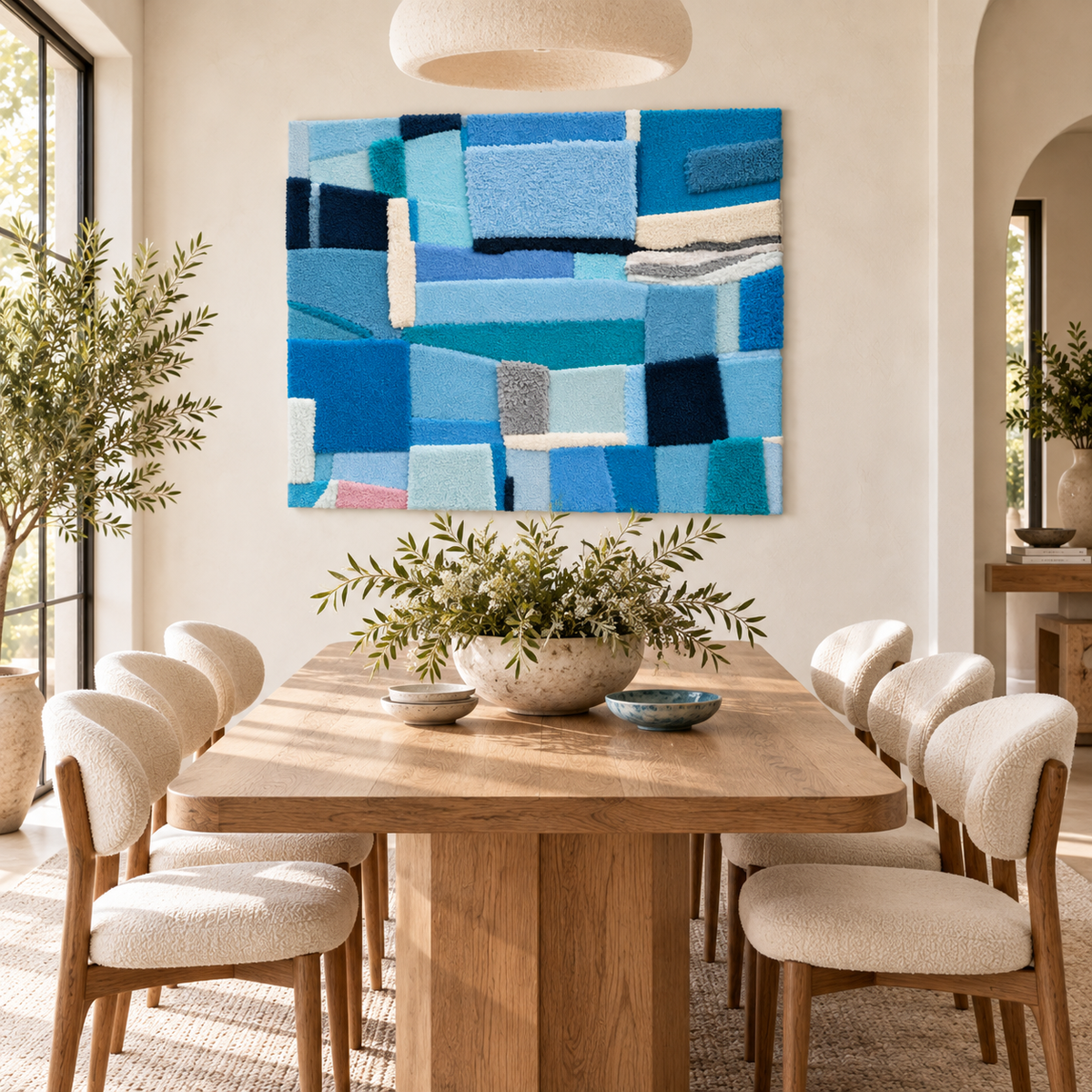 Azure Tile Assembly — room setting 3
