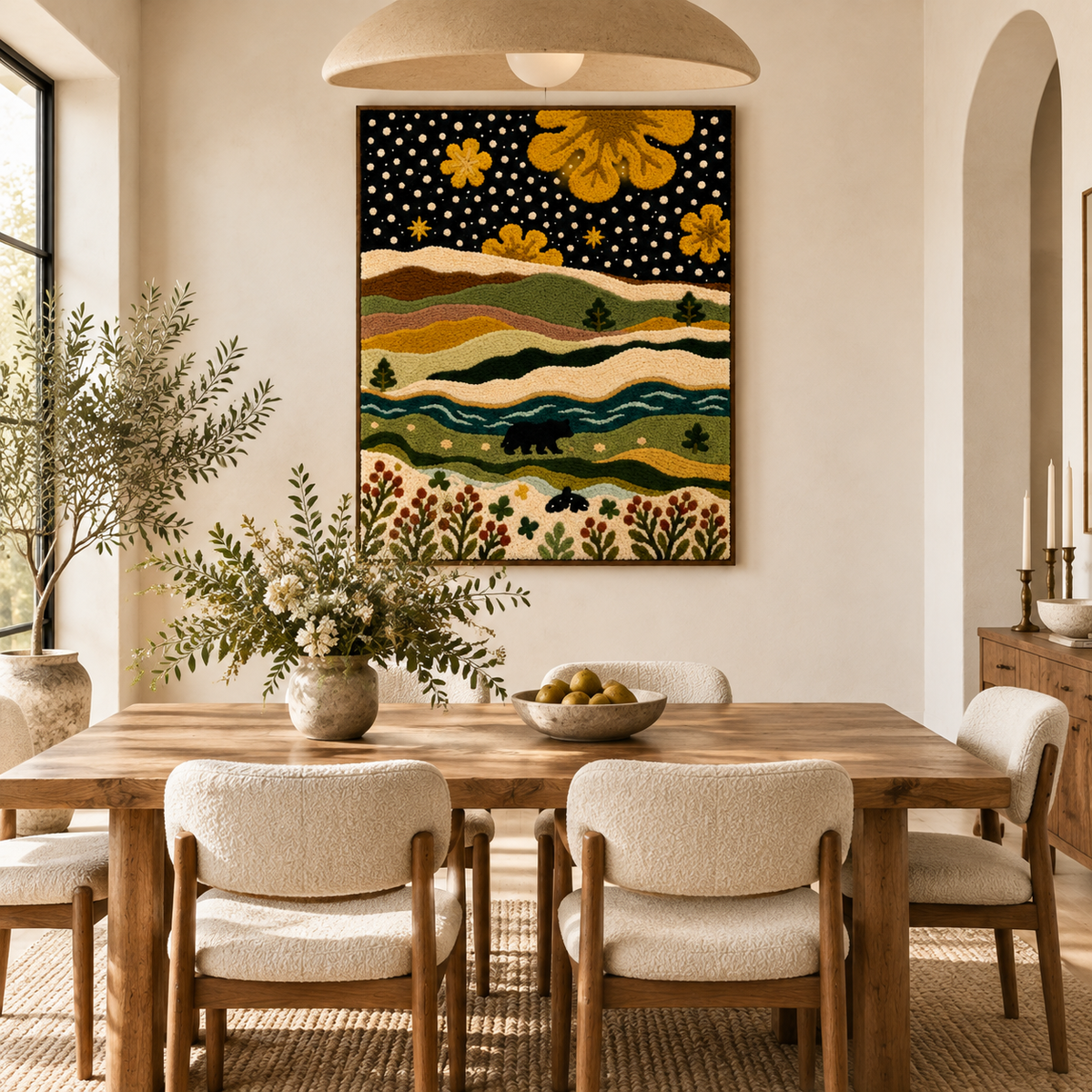 Bear Beneath the Golden Sky — room setting 2