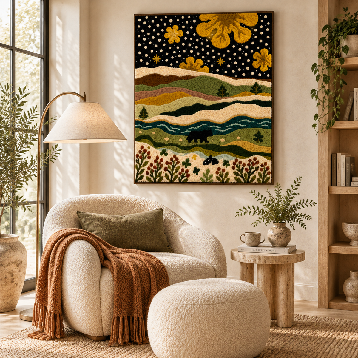 Bear Beneath the Golden Sky — room setting 3