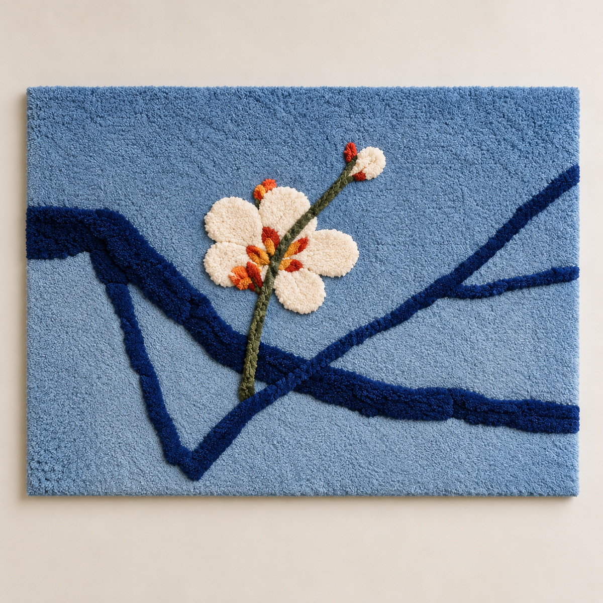 Blossom Against Blue by Hewn Earth Studio — front product view [product-light]