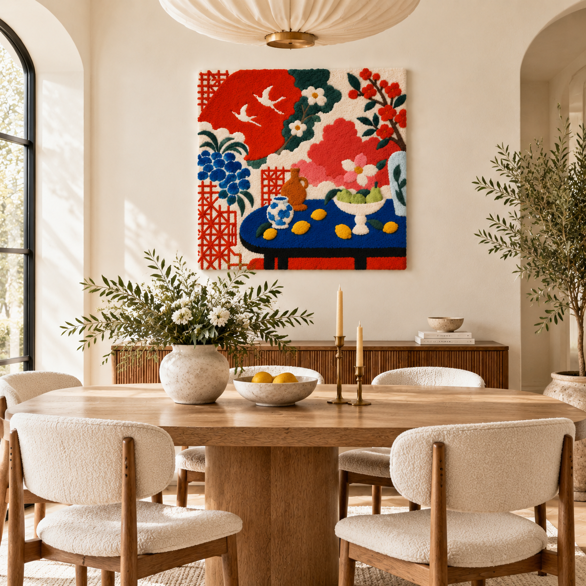 Blossoms of the Vermilion Pavilion — room setting 2