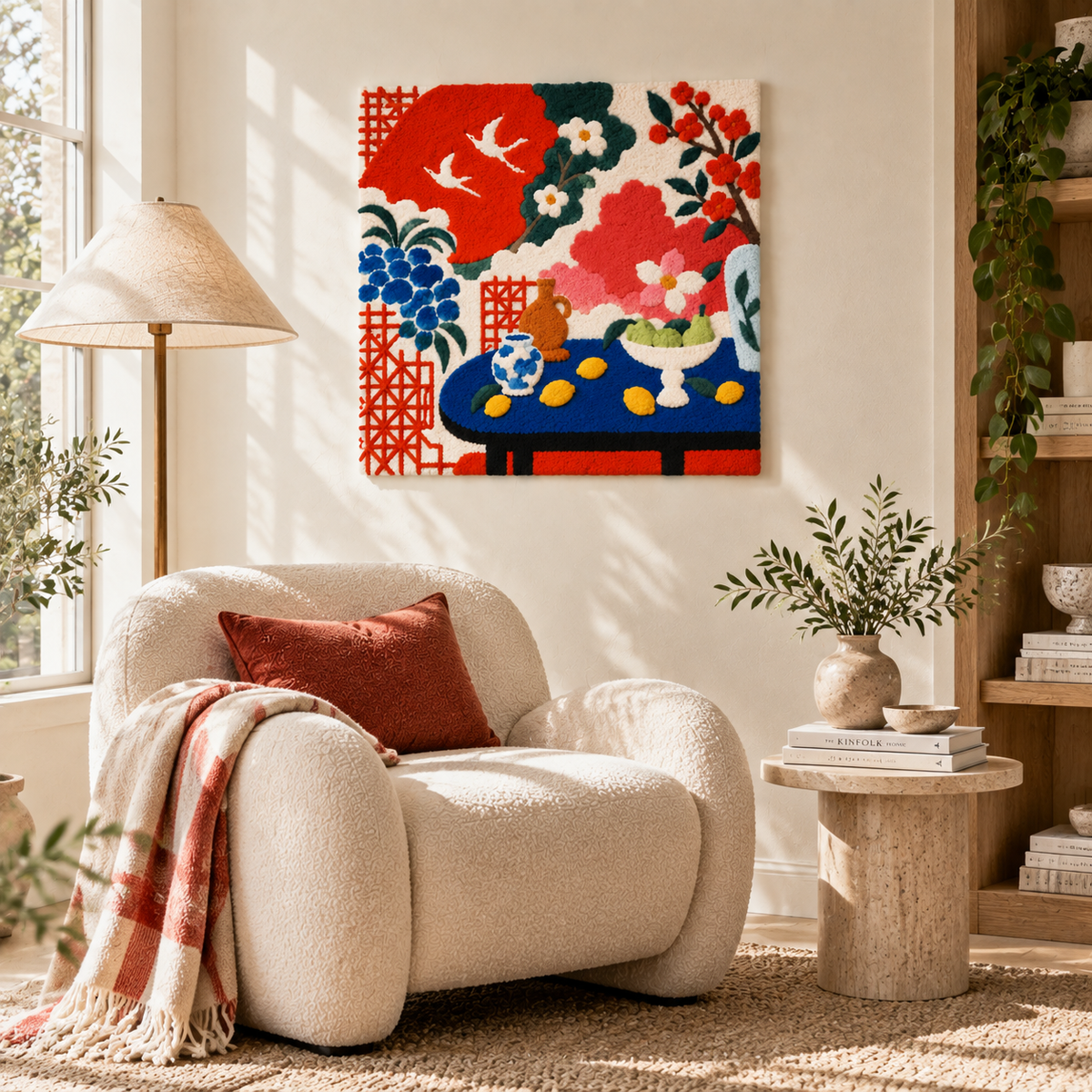 Blossoms of the Vermilion Pavilion — room setting 3