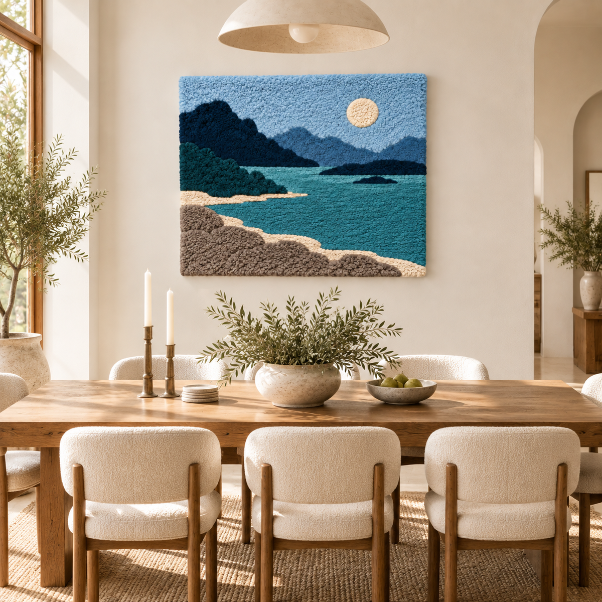 Blue Cove Moonrise — room setting 1
