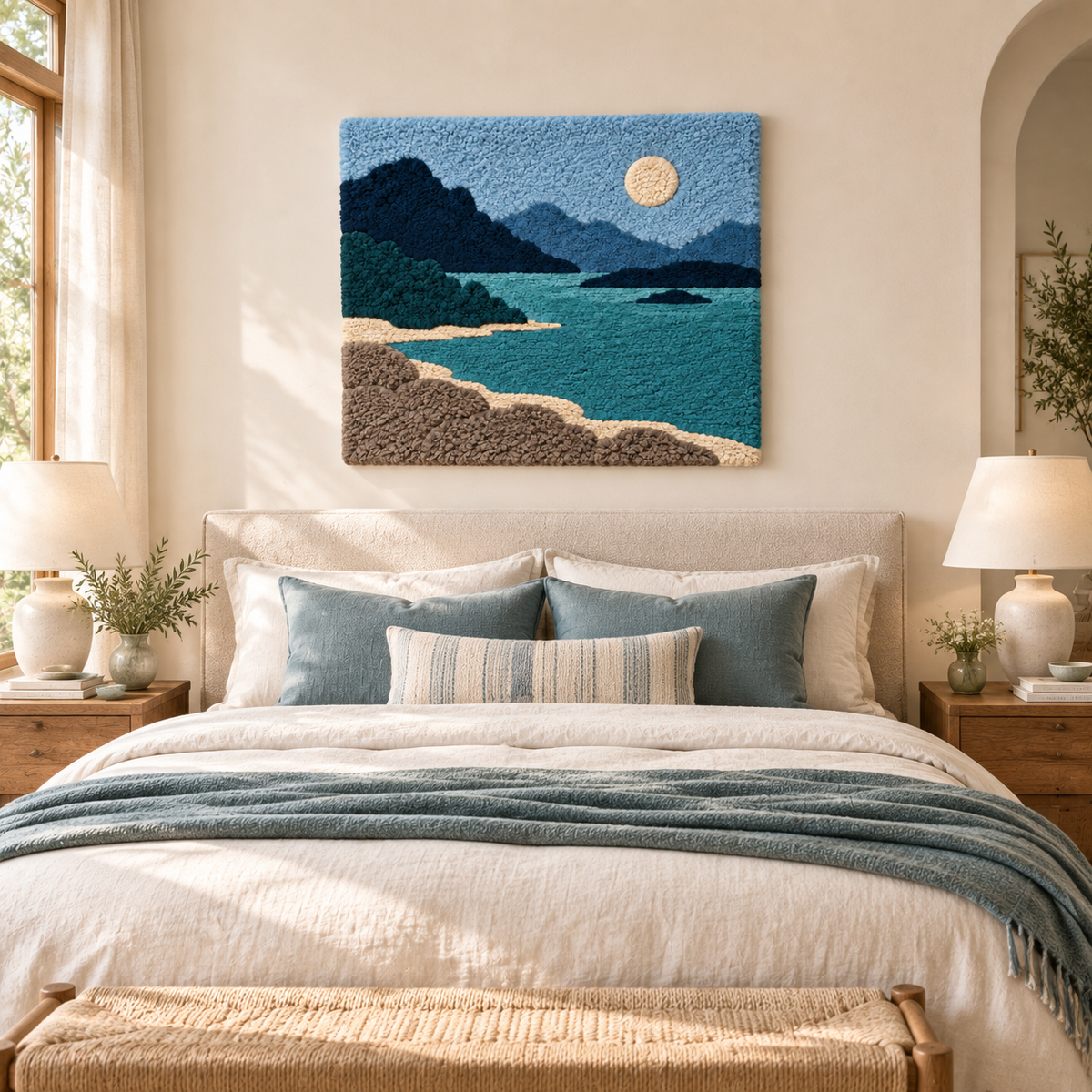 Blue Cove Moonrise — room setting 3