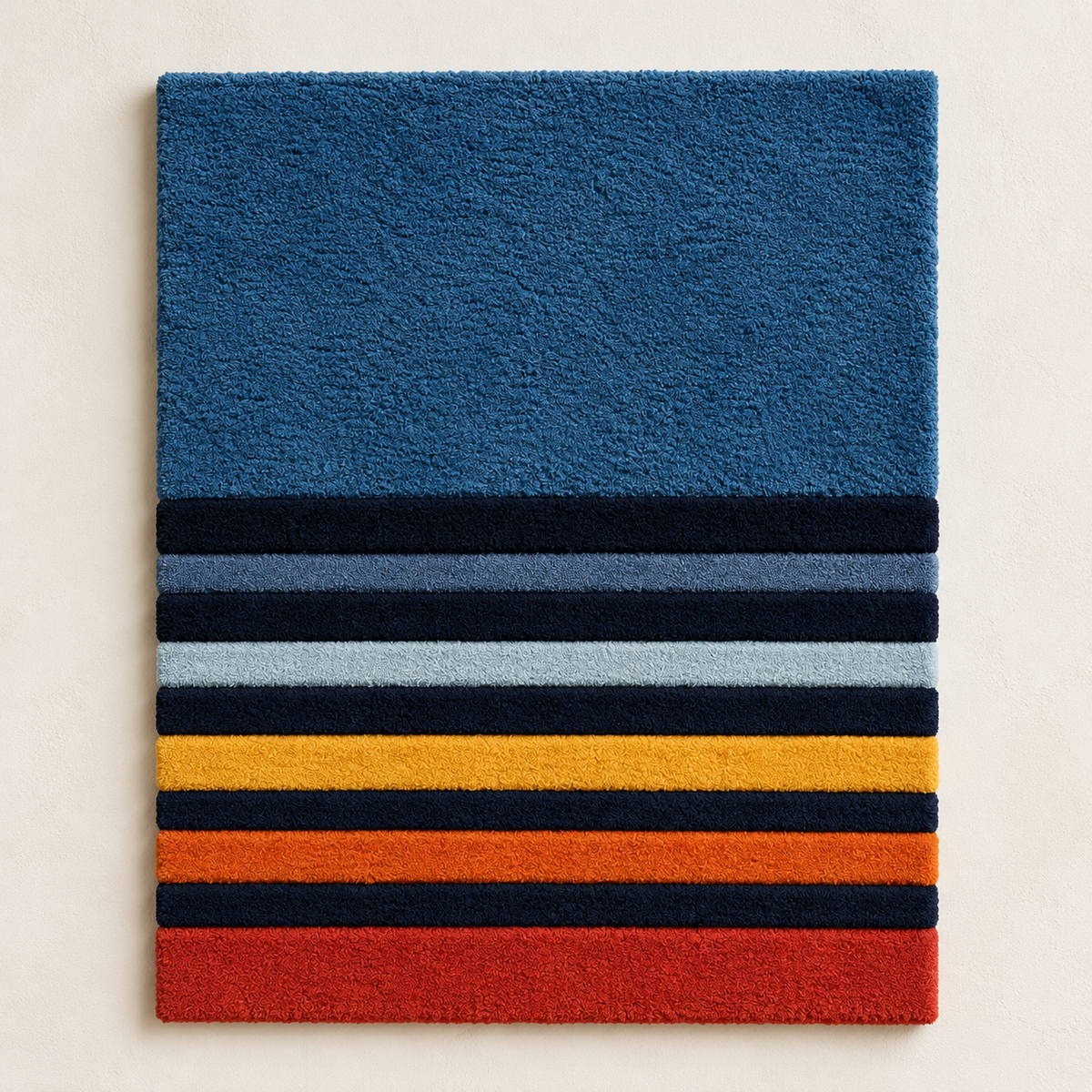 Blue Dusk with Ember Stripes — front product view [product-light]