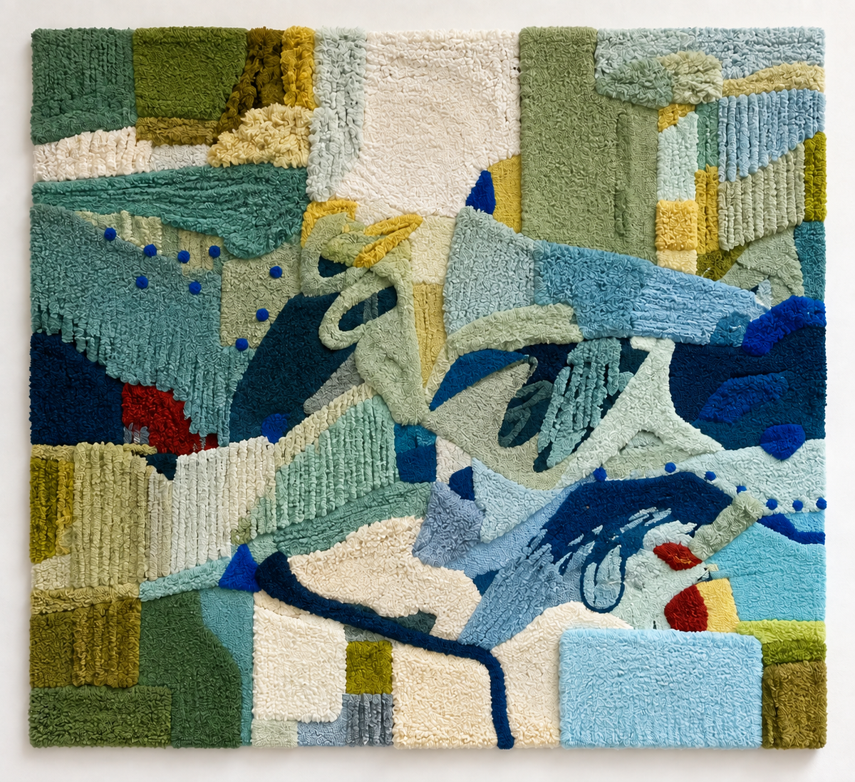 Blue Green Fragments — front product view