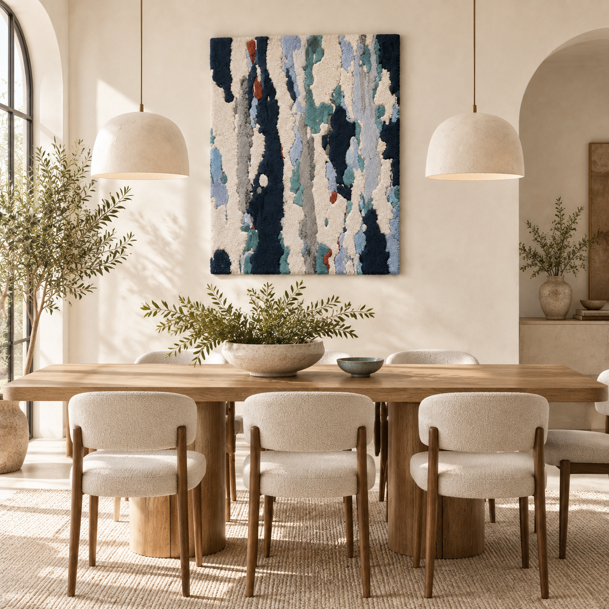 Blue Rain Strata — room setting 3