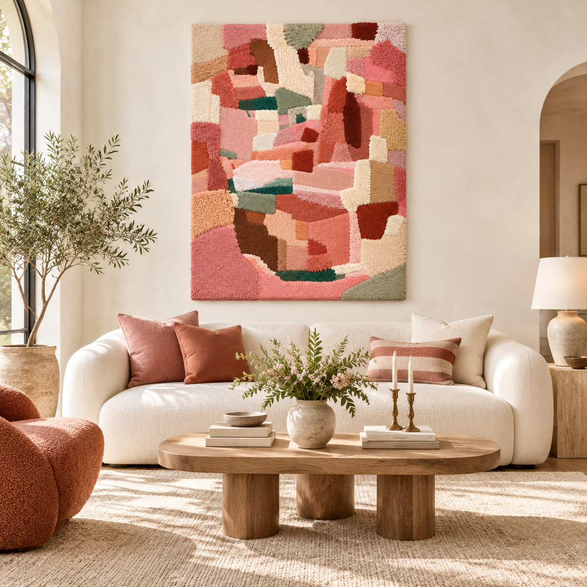Blush City Fragments — front-facing room scene