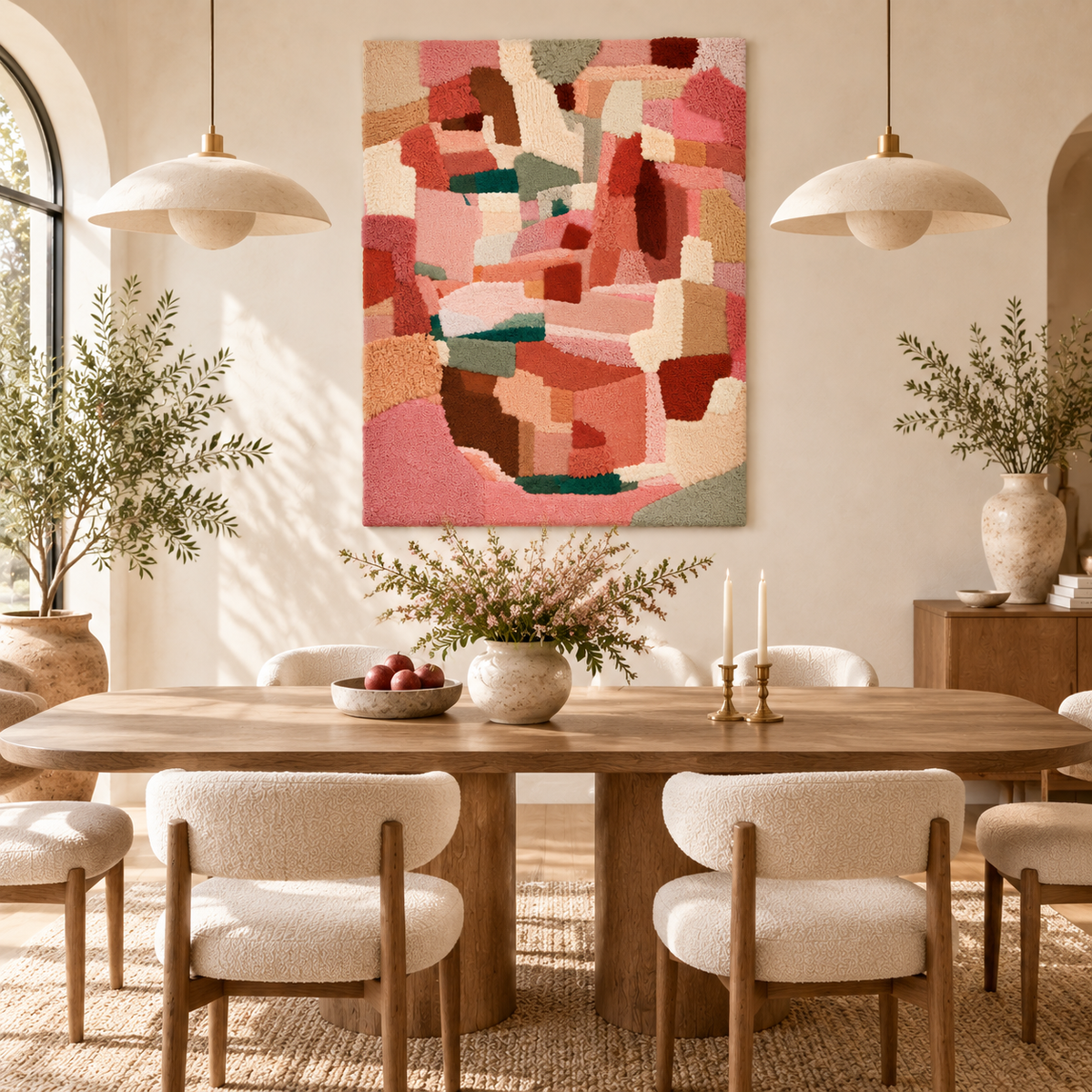 Blush City Fragments — room setting 3