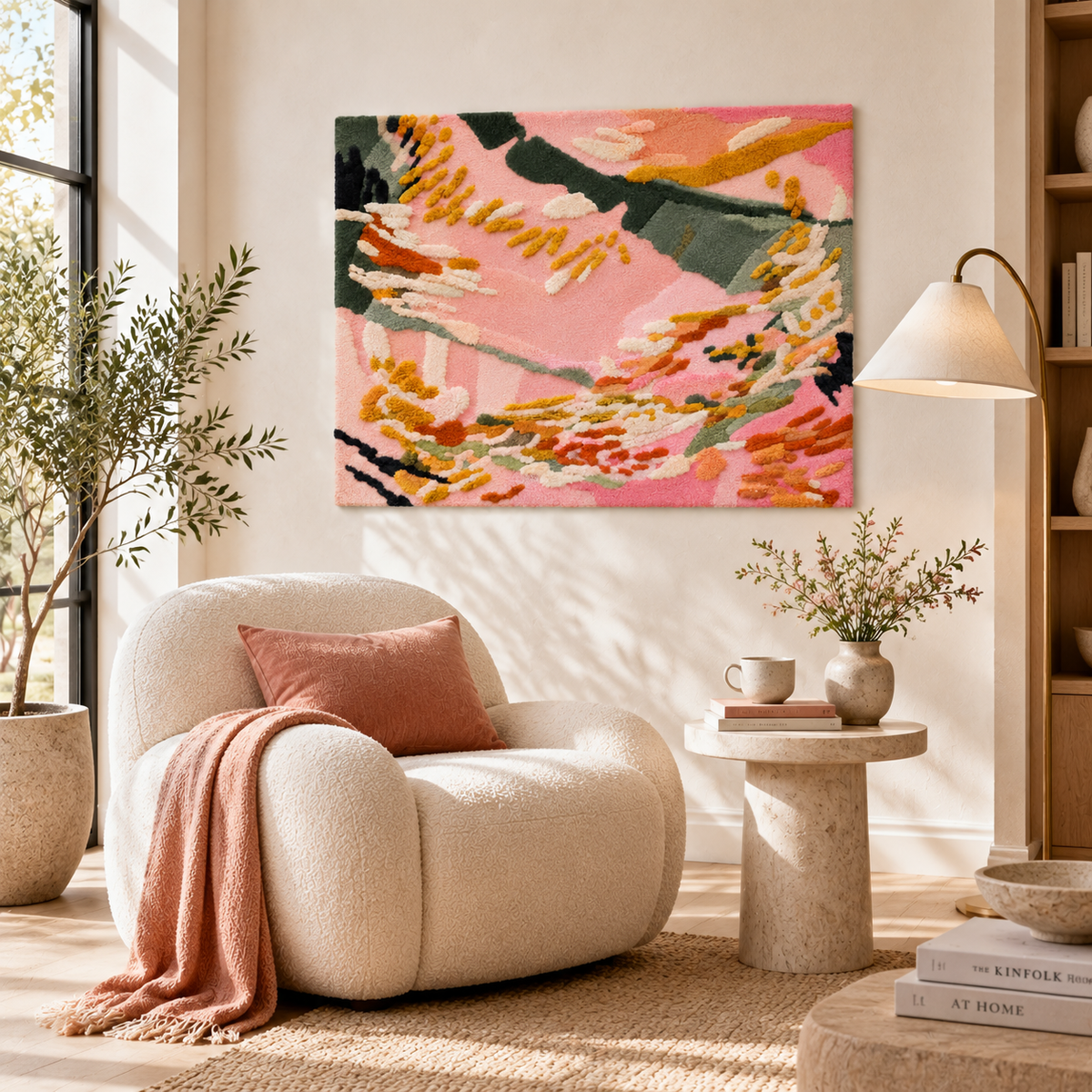 Blush Golden Current — room setting 1