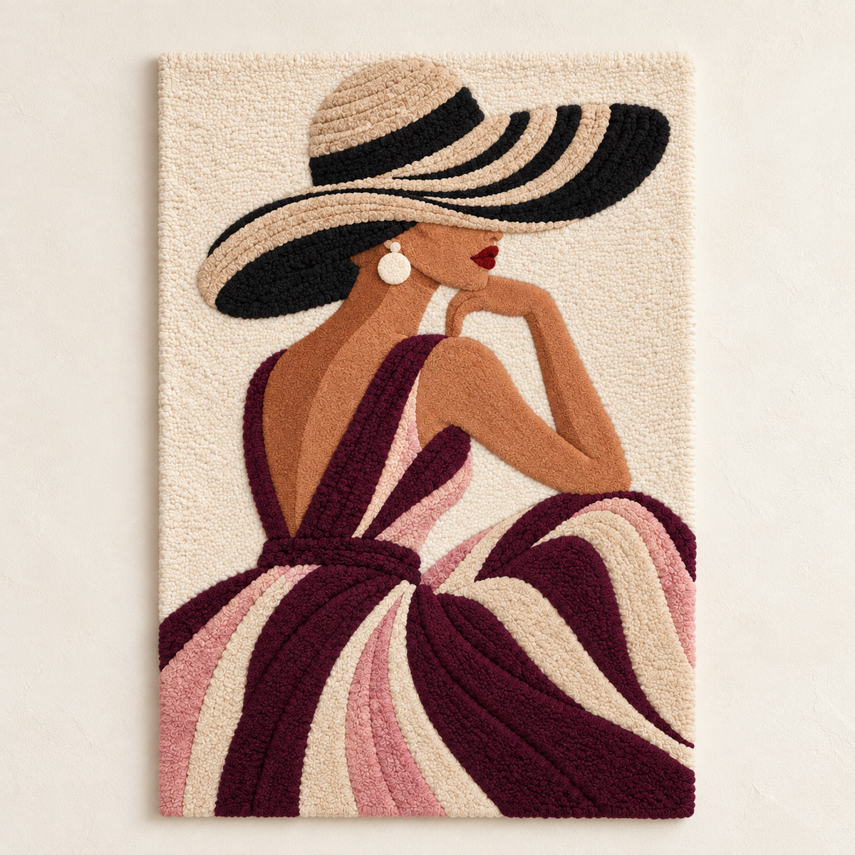 Burgundy Riviera Reverie — front product view [product-light]