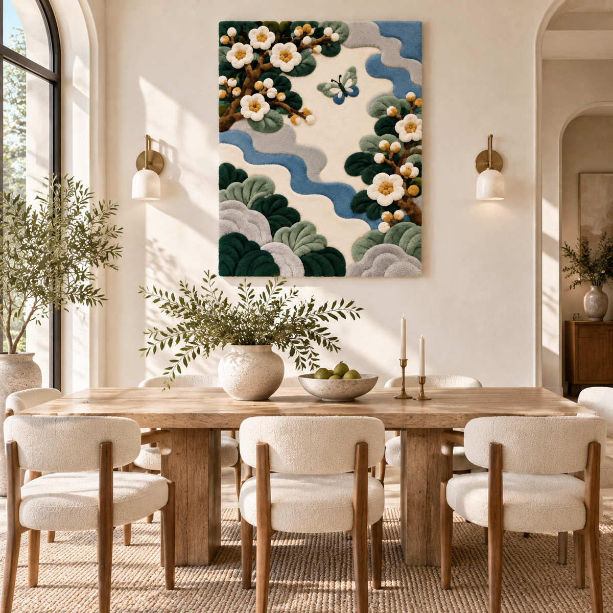 Butterflies in the Cloud Garden — room setting 2