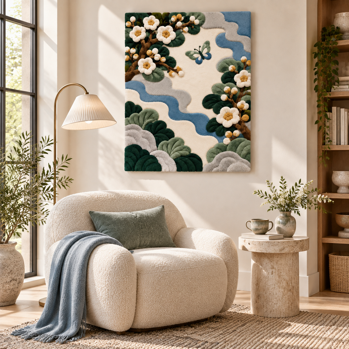 Butterflies in the Cloud Garden — room setting 3