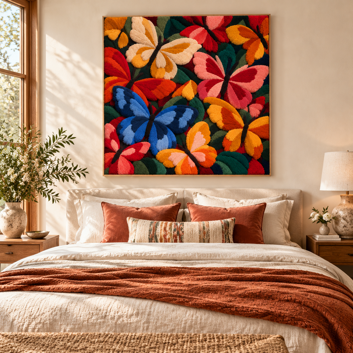 Butterfly Garden Chorus by Hewn Earth Studio — room setting