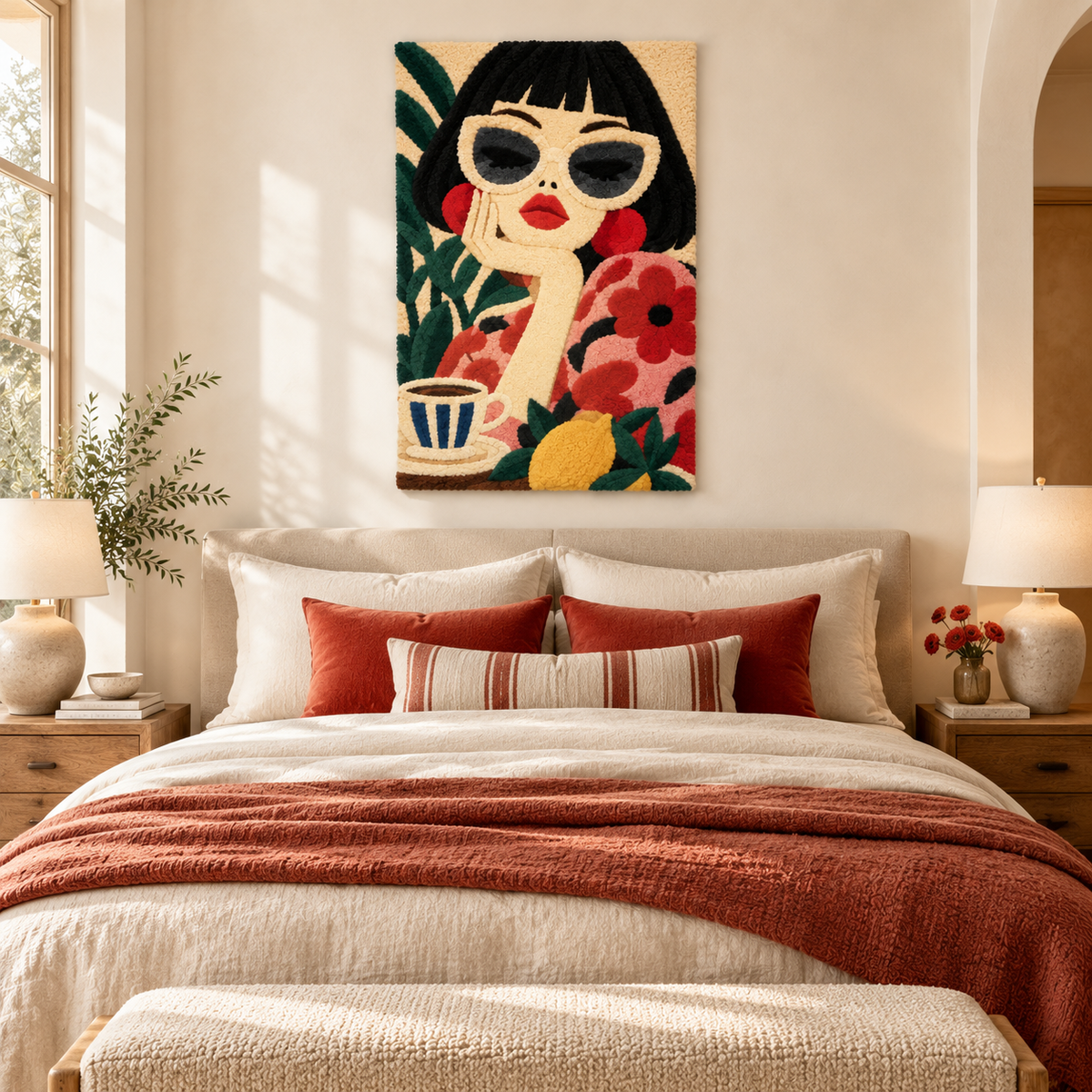 Cafe in Bloom — room setting 1