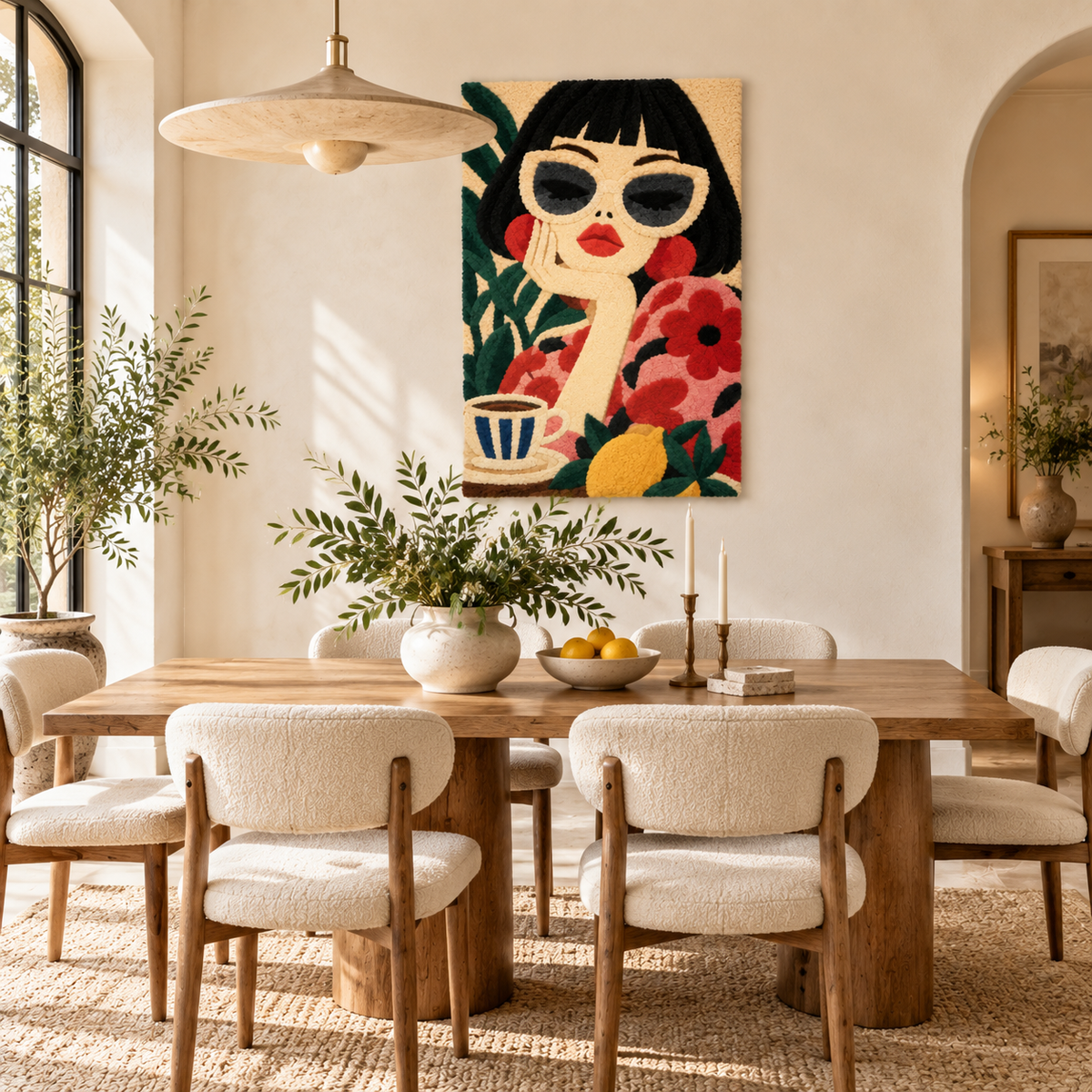 Cafe in Bloom — room setting 3