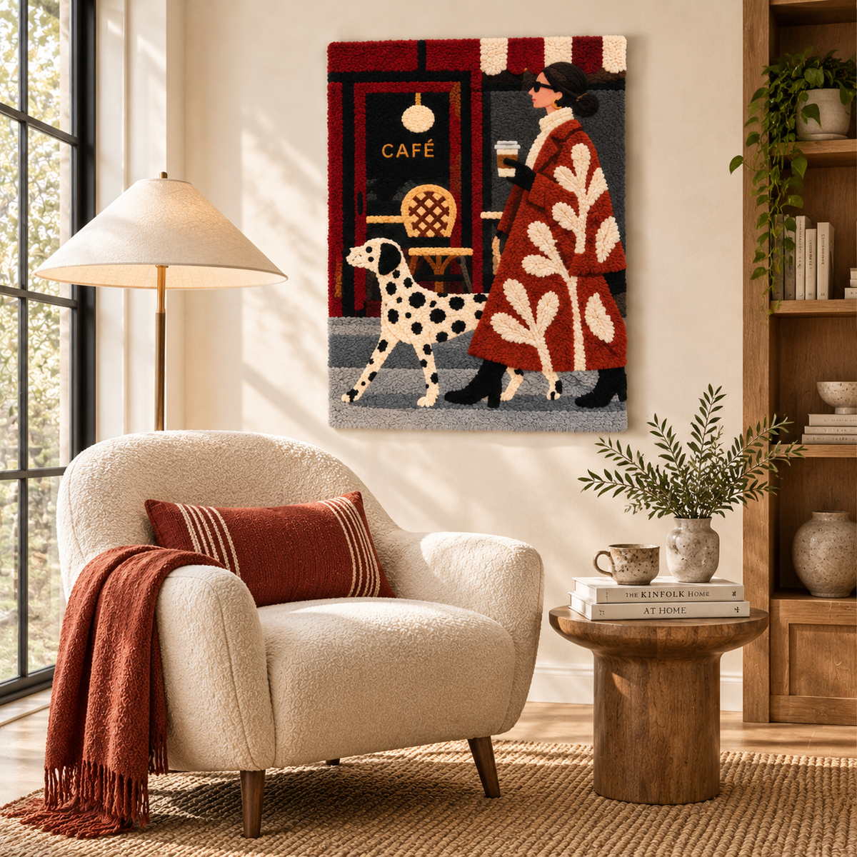 Café Walk with a Dalmatian — room setting 3