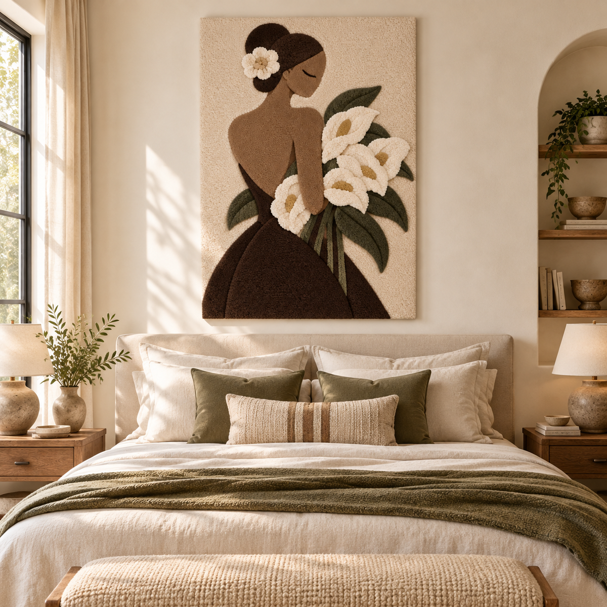 Calla Lily Reverie — front-facing room scene [room-front]