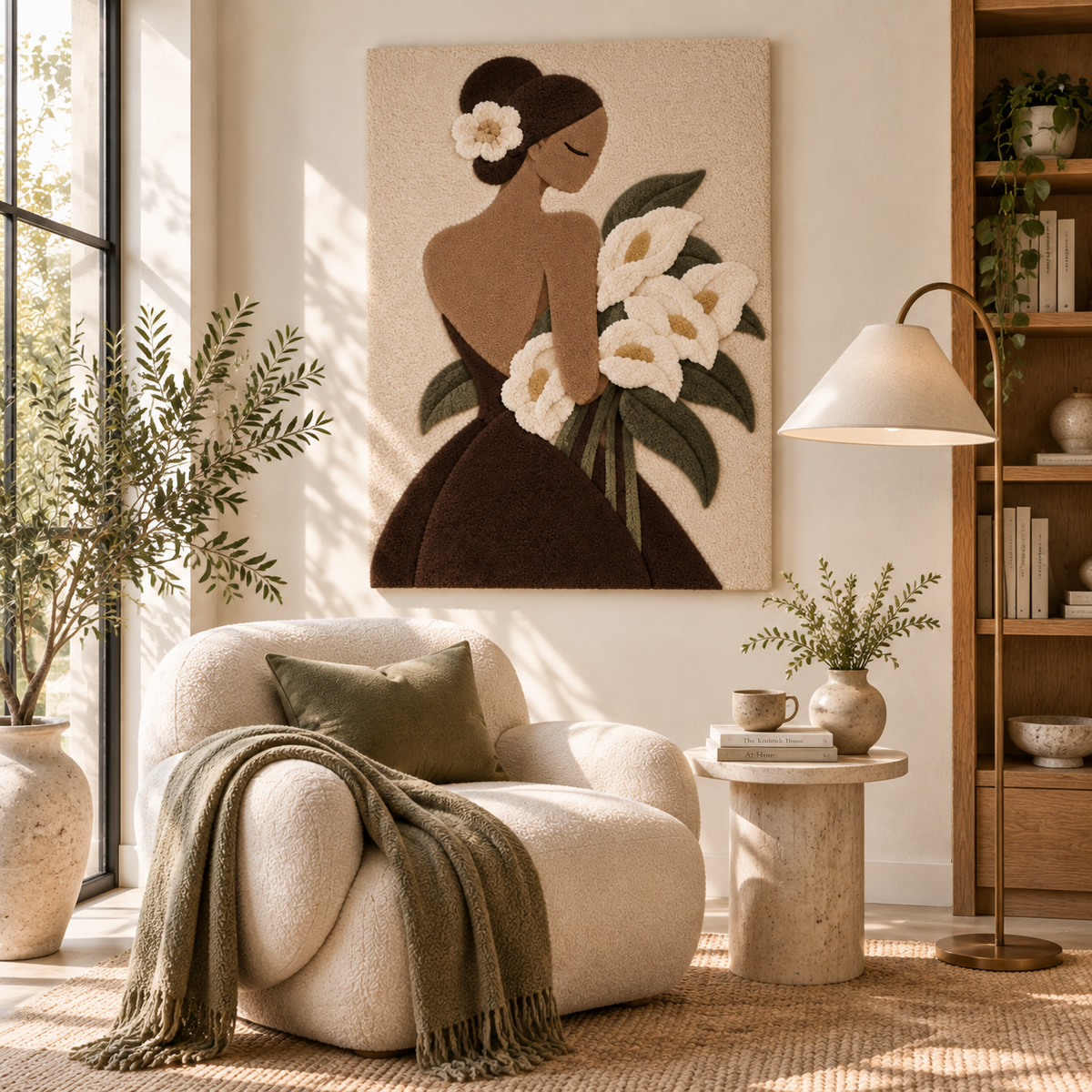 Calla Lily Reverie — front-facing room scene [room-front]