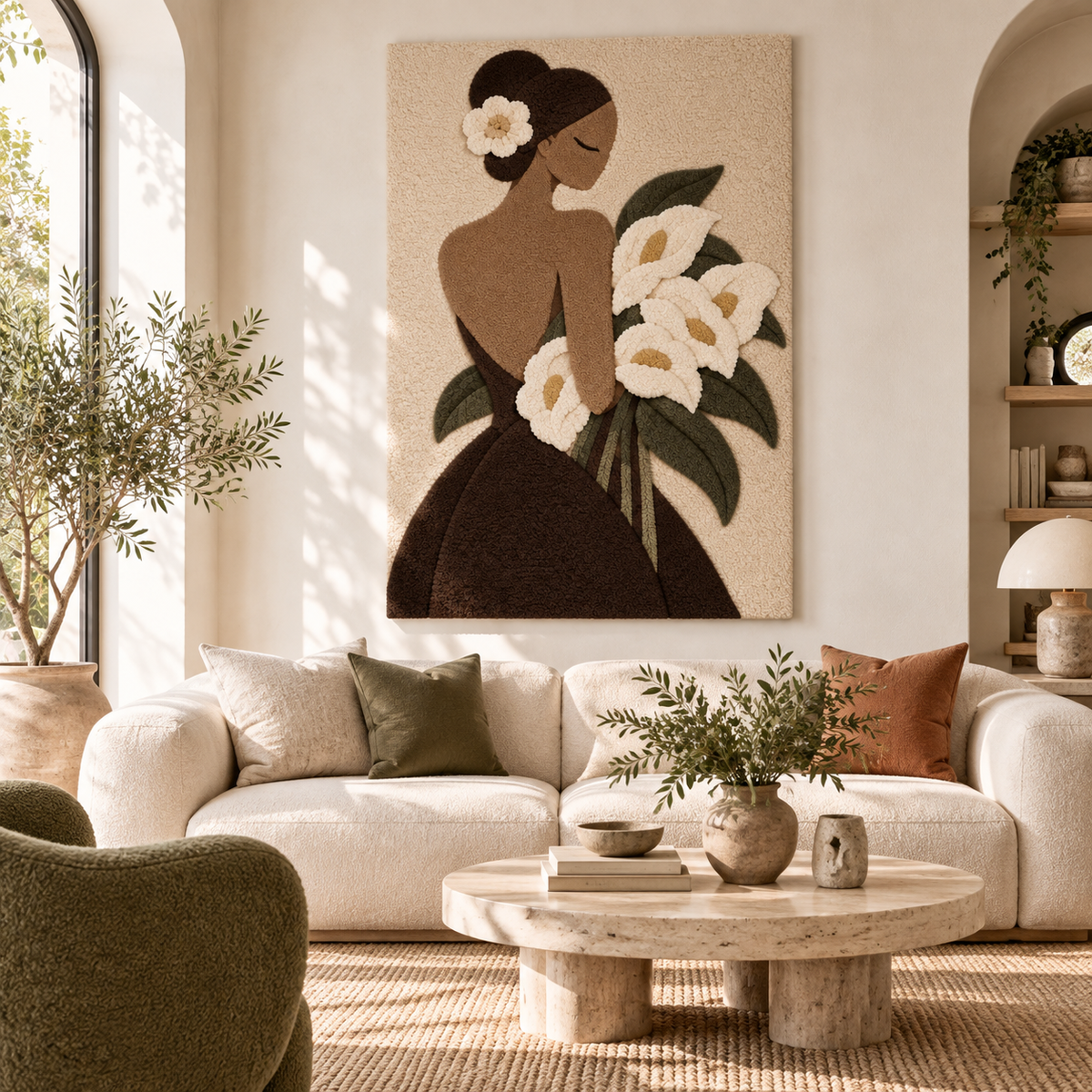Calla Lily Reverie — front-facing room scene [room-front]