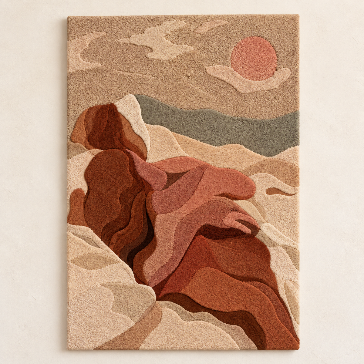Canyon Sunset Layers by Hewn Earth Studio — front product view [product-light]