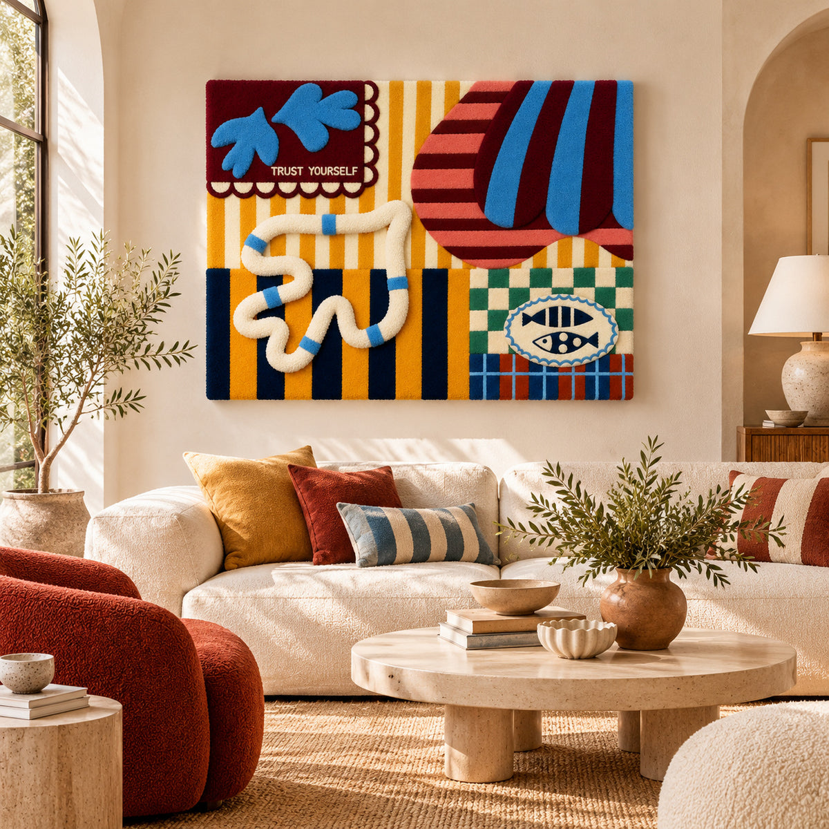trust yourself 1 by Cata Jau — front-facing room scene [room-front]