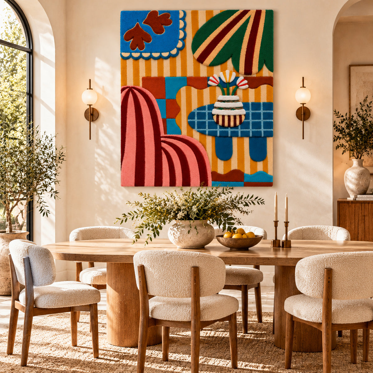 welcome to joy 1 by Cata Jau — room setting