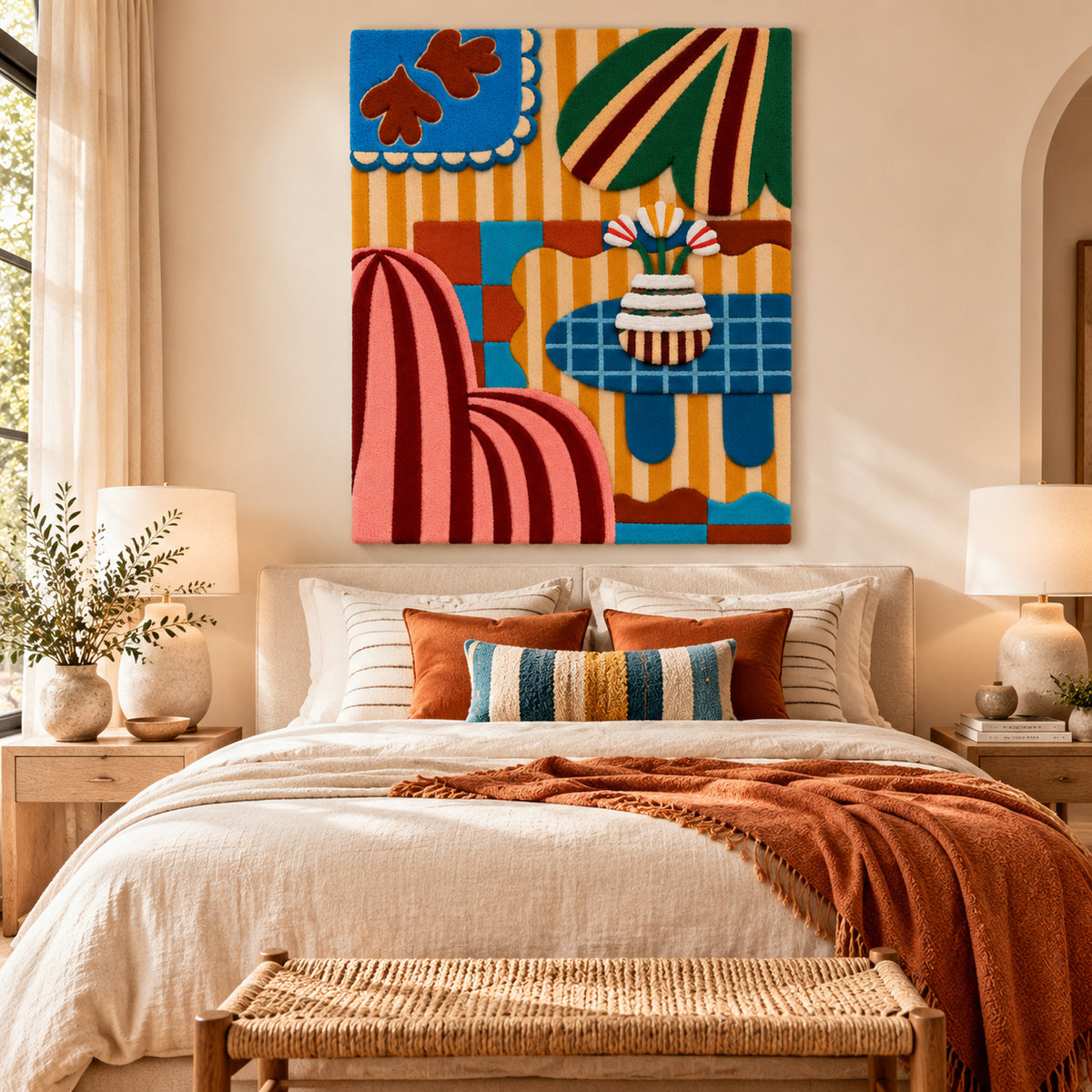 welcome to joy 1 by Cata Jau — room setting