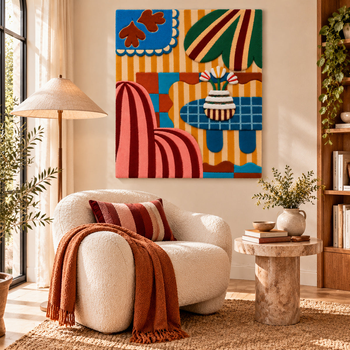 welcome to joy 1 by Cata Jau — room setting
