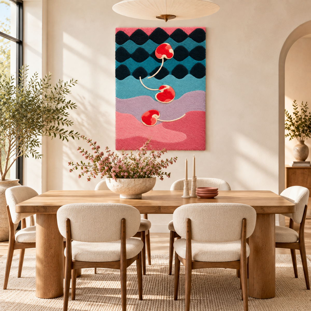 Cherries Over Tidal Waves — room setting 2