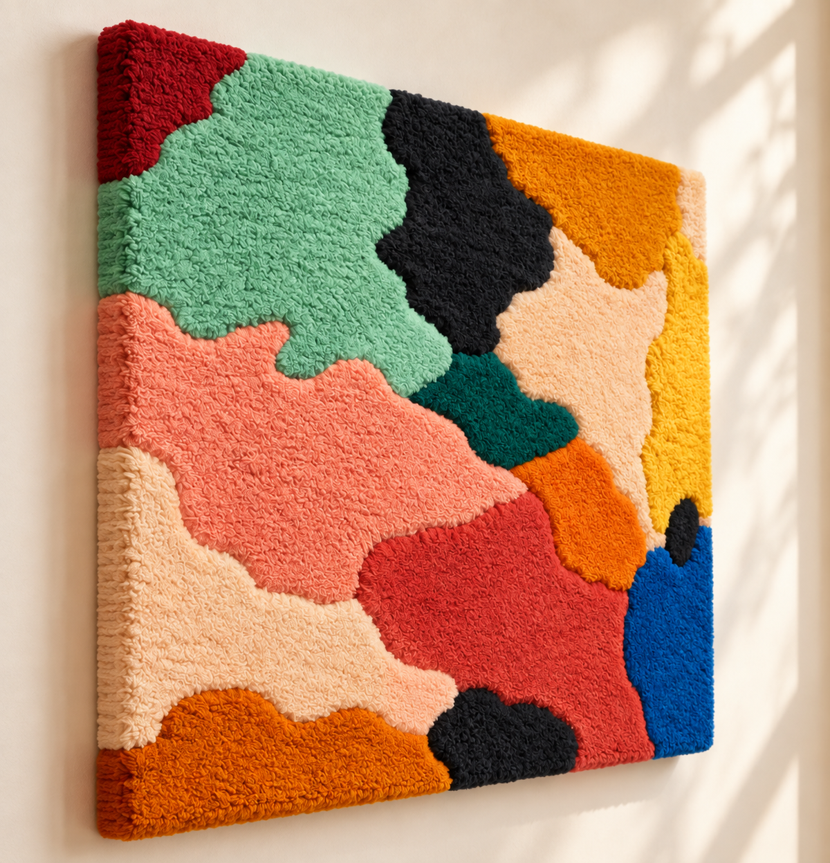 Chromatic Archipelago — angled relief view