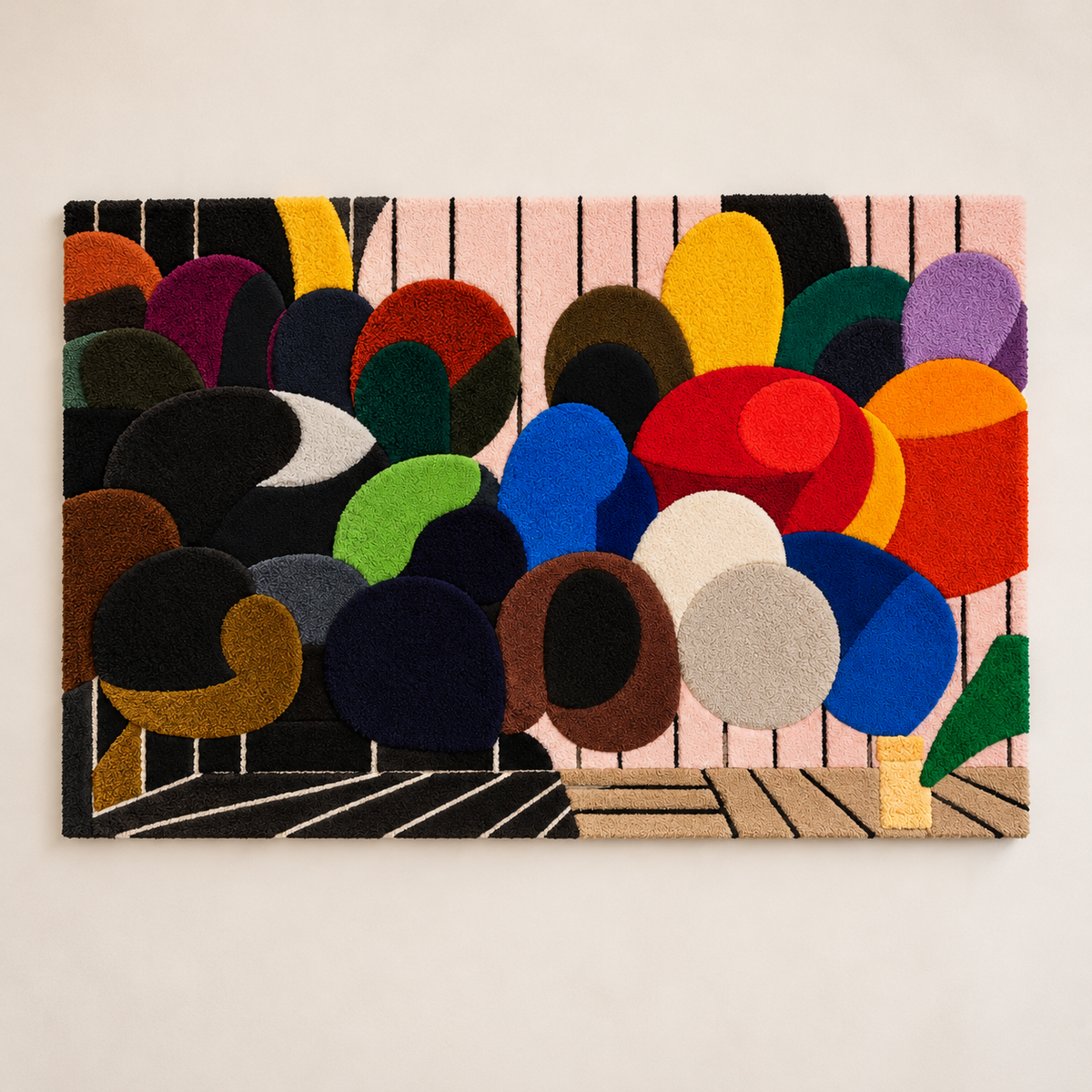 Chromatic Pebble Gathering by Hewn Earth Studio — front product view [product-light]